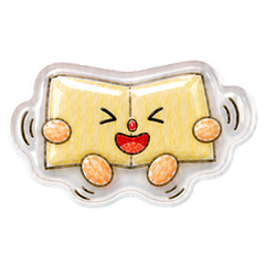 動く！黄色いノートのぷっくり日常のメイン画像